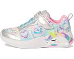 Кроссовки SKECHERS KIDS Unicorn Dreams 303063l, цвет Silver/Multi - фото 4