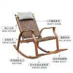 Комплект садовой мебели Green Water: кресло-качалка модель C с подголовником, журнальный столик, 48 см, №6,темное дерево - фото 6