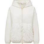 Куртка с капюшоном на молнии Moncler, белый - фото