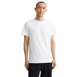 Комплект футболок H&M Regular Fit Crew-neck, 3 предмета, белый - фото 3