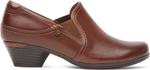 Cobb Hill Laurel V Shootie Women's Slip On, Tan Leather - фото 4