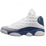 Детские кроссовки Nike Air Jordan 13 Retro, бело-синий - фото