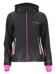 Куртка софтшелл Peak Mountain Softshelljacke Abra, цвет Schwarz/Pink - фото