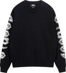 Свитер Stussy Sleeve Logo Sweater 'Black', черный - фото 2