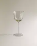 Бокал Zara Home Transparent Wine, 280 мл, зеленый - фото