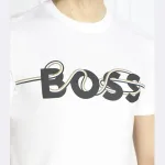 Футболка Tessler стандартного кроя Boss, белый - фото 3