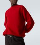 Шерстяной свитер Sunspel, Bright Red - фото 5