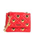 Сумка через плечо Moschino, красный - фото