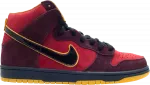 Кроссовки Nike Dunk High Premium SB 'Iron Man', красный - фото