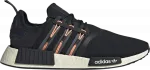 Кроссовки Adidas NMD_R1 'Black Beam Orange', черный - фото