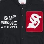 Куртка Supreme Tourist Varsity Jacket 'Black', черный - фото 4