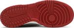 Кроссовки Nike Dunk Low GS 'UNLV', красный - фото 5