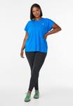Футболка Zizzi Basic T-shirt, Princess Blue/Royal Blue - фото 2