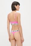 Трусы Moschino Underwear THONG 3 PACK, Black/Beige/Pink/Black - фото 3