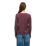 Свитер Vila Ril v neck, фиолетовый - фото 2