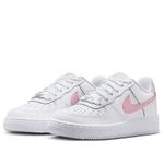 Кроссовки (GS) Nike Air Force 1 Low 'White Medium Soft Pink' - фото 4