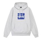 Толстовка Stussy Stock Box Box Ash Heather - фото