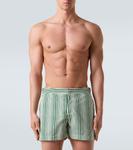 Плавки Setter Orlebar Brown, Caddie Green/White - фото 2