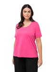 Футболка Ulla Popken, цвет hibiskuspink - фото 2