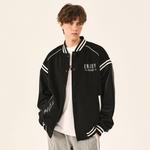 Бейсбольная куртка унисекс Coca-Cola, Черный (с хлопком) - фото 4