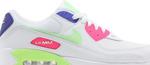 Кроссовки Nike Wmns Air Max 90 'White Indigo Burst Volt', белый - фото 3