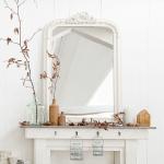 Зеркало Loberon Aubais, античный белый - фото 4