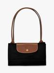 Большая сумка через плечо Longchamp Le Pliage Original, черная - фото 4