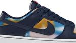 Кроссовки Nike Dunk Low Premium 'Graffiti Pack - Obsidian', синий - фото 3