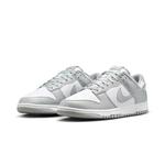 Кроссовки Nike Dunk Low Retro, светло-серый/белый - фото 2