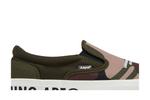 Тапочки AAPE Slip-On 'Green Camo', зеленый - фото 2