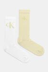 Носки 2 пары Calvin Klein Jeans, белый - фото