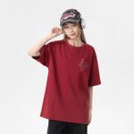 Футболка унисекс Yatsi, цвет Burgundy - фото 28