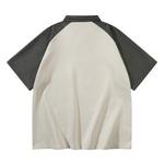 Футболка поло унисекс SESAME STREET, бежево-серая - фото 5