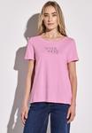 Футболка с принтом Street One, цвет Rosa - фото