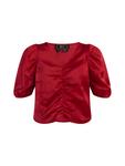 Faina Блузка красного цвета - фото 4