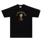 Футболка BAPE x Hiddy Tee, Black - фото