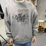 XVESSEL Свитшот унисекс серый - фото 5