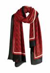 Шарф Next Scarf, Red Black Swirl/Red - фото 5
