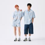 MLB Рубашка Unisex Light Blue - фото 6