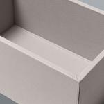 Держатель для салфеток Frette Otello из кожи 14 x 18,5 x 30, мультиколор - фото 3