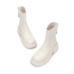 Ботинки на щиколотку 8 см Unisex SATURDAY MODE, экрю - фото 9