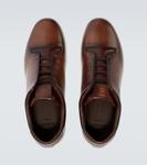 Кожаные слипоны Playtime Berluti, Cacao Intenso - фото 4