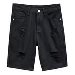 Джинсовые шорты унисекс FUERZA, черный - фото