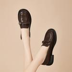 Лоферы женские Kekafu, коричневый - фото 13