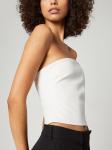 Топ Leni Klum X About You CASSIDY, белый - фото 3