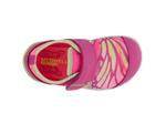 Сандалии Merrell Bare Step Sandal - Kids', Pink/Multicolor Butterfly Print - фото 7