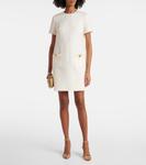 Мини-платье VGold Crepe Couture Valentino, белый - фото 2