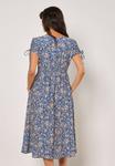 Платье-рубашка APRICOT DITSY FLORAL, синий - фото 2