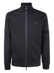 Свитшот на молнии с логотипом MONCLER, черный - фото