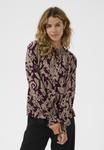 Блуза Cream Blouse, Winetasting Paisley/Dark Red - фото